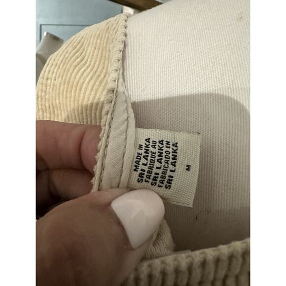 Levi’s Women’s Tuli Slim Cut Corduroy Mini Dress Size Medium Beige - Picture 7 of 10